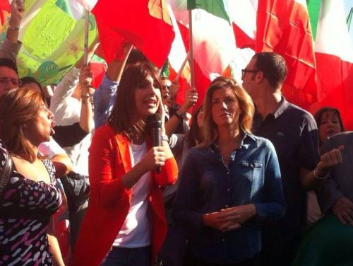Il flash mob di Forza Italia contro Mare Nostrum