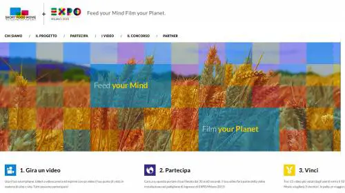 Short Food Movie per Expo, presentato il primo vincitore e il nuvo video contest