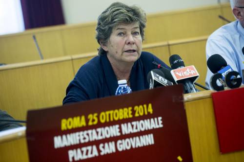 Susanna Camusso presenta la manifestazione in programma il 25 ottobre
