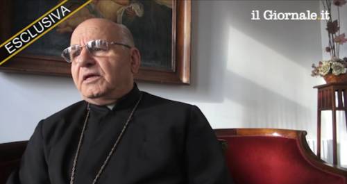Monsignor Jean Jeanbart, vescovo melchita di Aleppo
