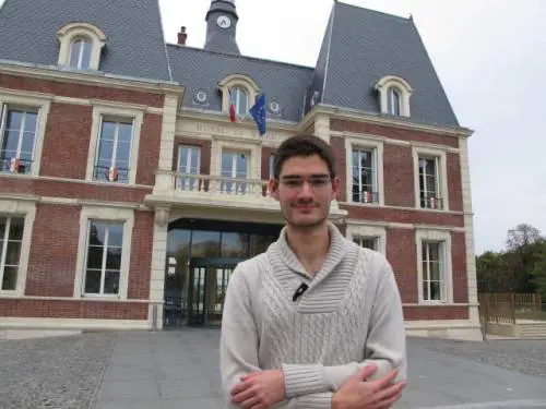 Maxence Buttey, consigliere municipla ea Noisy-le-Grand, vicino a Parigi