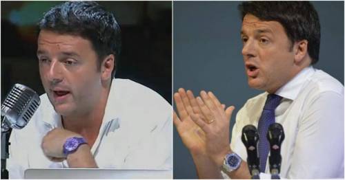 Alla Leopolda 2014 Renzi ha rottamato l'orologio Swatch
