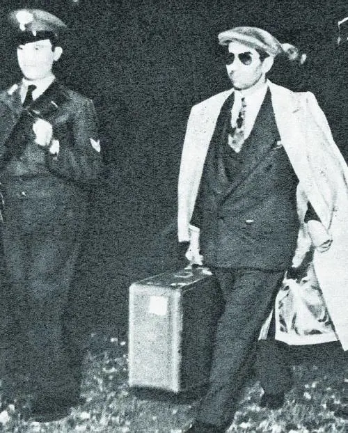 Salvatore Lucania, al secolo "Lucky Luciano", boss mafioso