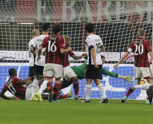 Il Milan in tre minuti torna indietro un anno