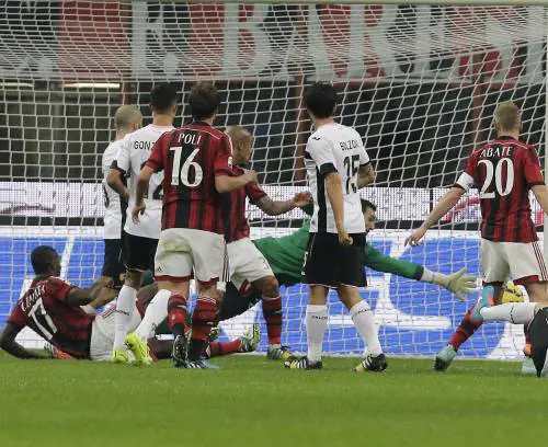 Il Milan in tre minuti torna indietro un anno