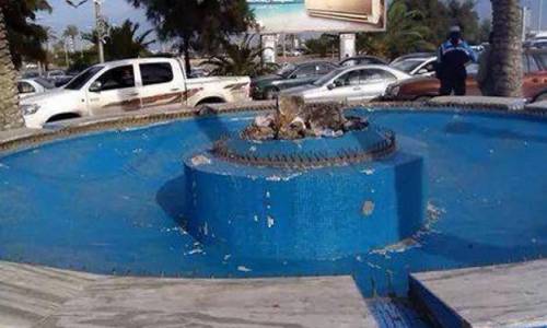 Tripoli, distrutta la Fontana della Gazzella