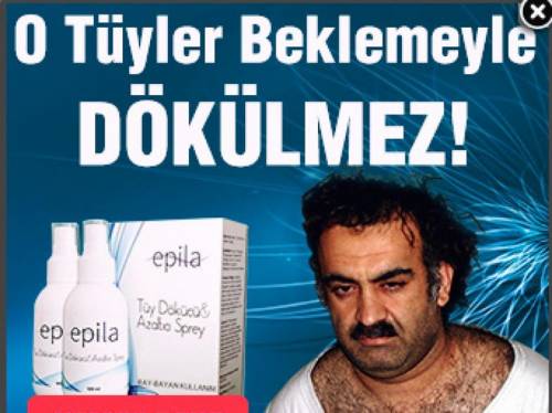 Azienda di cosmetici turca usa come testimonial la "mente" dell'11 settembre