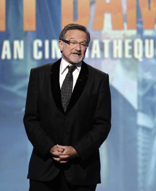 Robin Williams al 24esimo American Cinematheque Awards a Beverly Hills