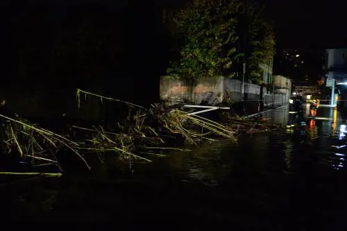 Chiavari sott'acqua: danni e disagi causati dall'Entella