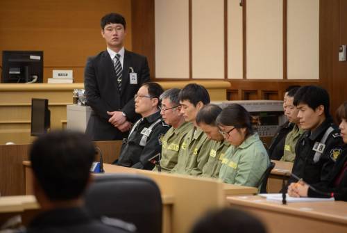 Capitano il traghetto del Sewol condannato a 36 anni di carcere