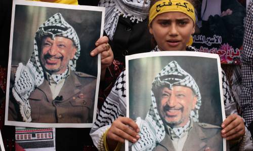 La commemorazione di Arafat