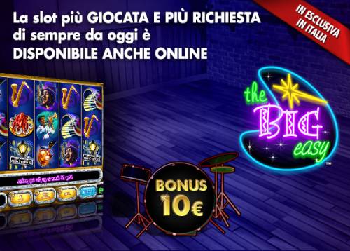 The Big Easy: la slot più giocata arriva in Italia