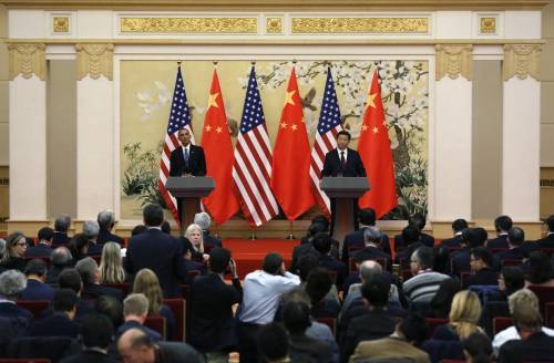 Barack Obama e Xi Jinping a Pechino per annunciare l'intesa sui gas serra