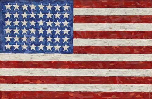 "The Flag", dipinto del 1983 di Jasper Johns