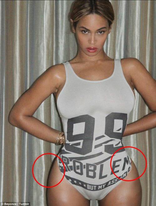 Beyoncé e Photoshop. È polemica