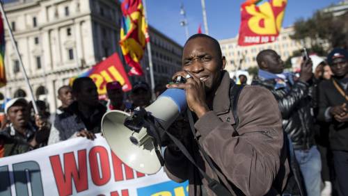 Manifestazione a Roma