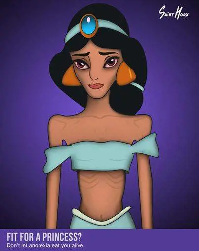 E se le principesse fossero state anoressiche?