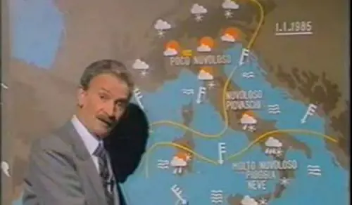 Morto Andrea Baroni, volto storico delle previsioni meteo