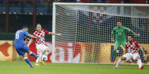 Italia-Croazia 5' di fuoco. Poi il pari piace troppo