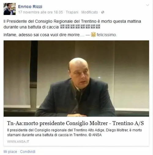 Politico muore mentre è a caccia. Leader animalista: "Sono felice"