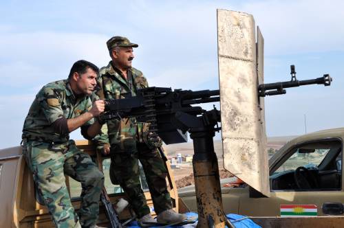 Peshmerga sul fronte a 23 chilometri da Mosul