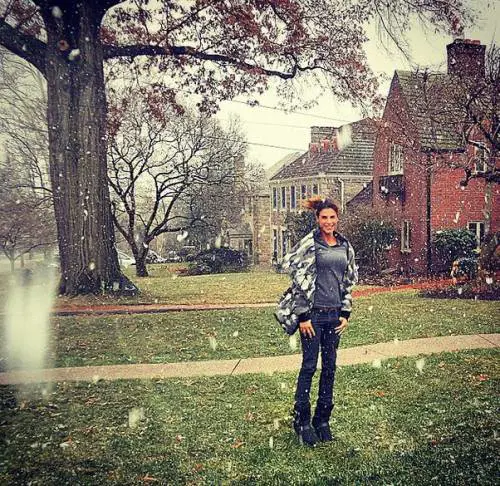 Elisabetta Canalis senza trucco