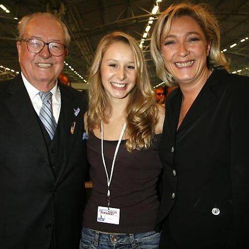 Jean Marie, Marion e Marine Le Pen