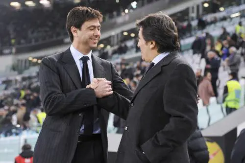 Andrea Agnelli e Urbano Cairo