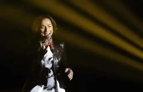 Gianna Nannini durante la trasmissione Rai "Sogno e son desto"