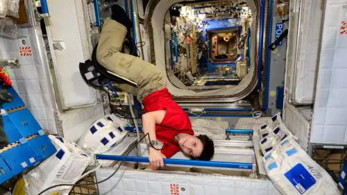 Un weekend di pulizie nella Stazione spaziale