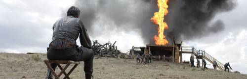 Una scena del film "Il petroliere" (2007), con Daniel Day-Lewis