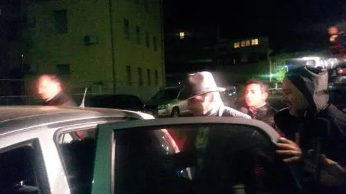 Orazio Fidone, il cacciatore che ha trovato il corpo di Loris Stival, lascia la questura di Ragusa