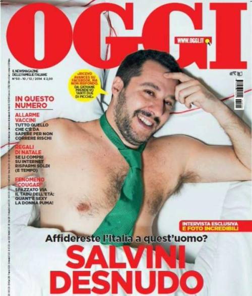Ora Luxuria sfida Salvini: "Fatti vedere tutto nudo, vediamo se ce l'hai duro"