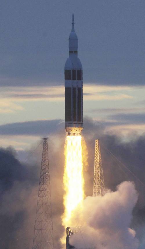 La Nasa ha lanciato la capsula Orion