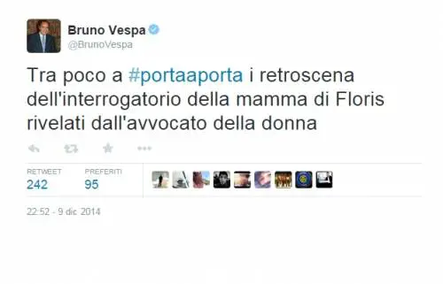 Quel refuso di Vespa che fa impazzire la Rete