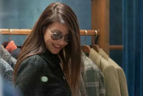 Buffon e la D'Amico, shopping in Montenapoleone