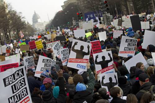 Marcia contro il razzismo a Washington