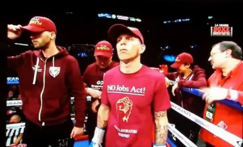 Lenny Bottai sul ring a Las Vegas