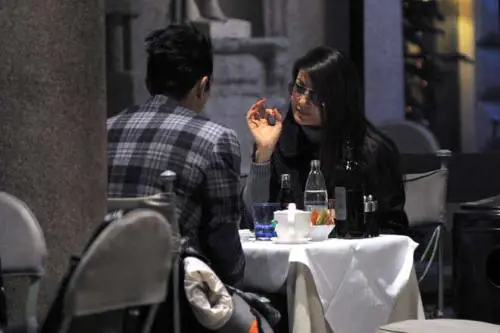 Buffon e D'Amico pizzicati a cena