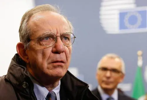 Il ministro dell'Economia Pier Carlo Padoan