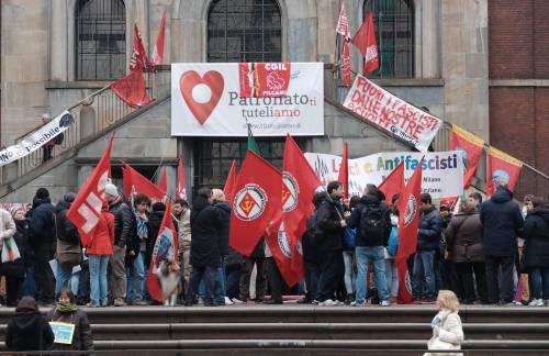 Manifestazione a distanza contro il «convegno nero»