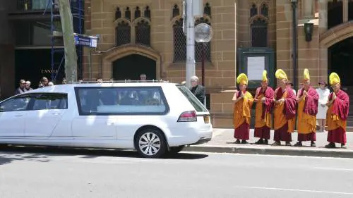 I funerali a Sidney di una delle vittime