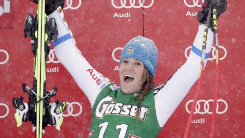 Austria, slalom gigante alla svedese Sara Hector