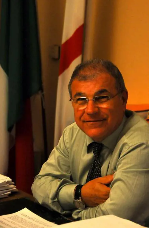 Il sindaco di Oristano Guido Tendas