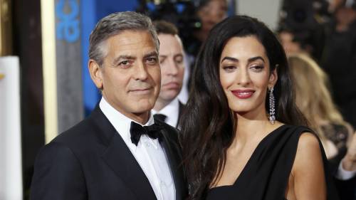 Incidente d'auto per George Clooney ed il suocero dopo una cena 