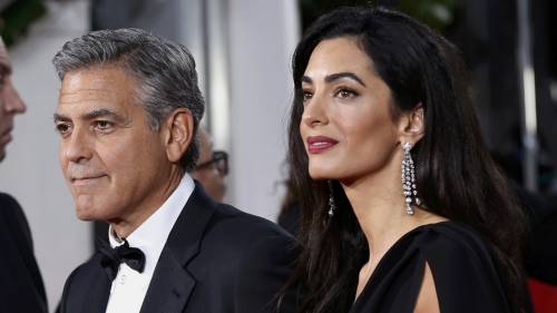 Golden Globe, George Clooney ricorda l'attentato a Charlie Hebdo
