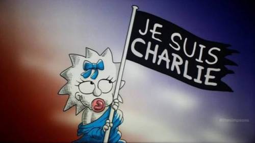 Tributo dei Simpson alle vittime di Parigi