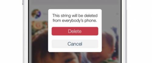 Strings, la app che ti permette di cancellare sms e immagini imbarazzanti