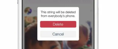 Strings, la app che ti permette di cancellare sms e immagini imbarazzanti