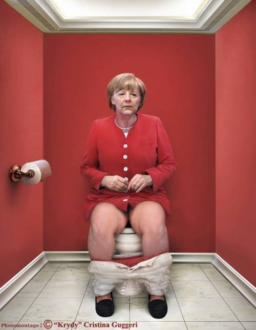 L'artista che ritrae i leader mondiali alla toilet 
